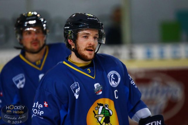 Photo hockey match Chamonix  - Lyon le 09/01/2016