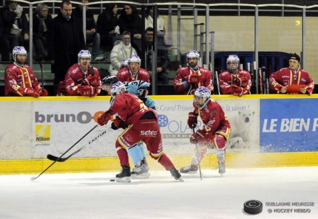 Photo hockey match Dijon  - Brest  le 09/01/2016