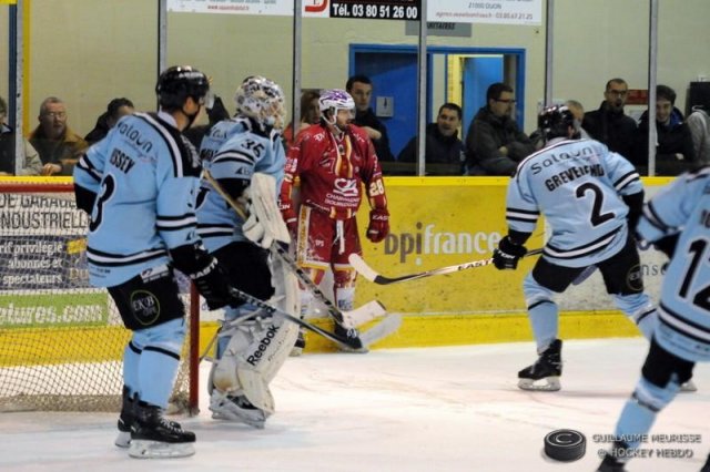Photo hockey match Dijon  - Brest  le 09/01/2016