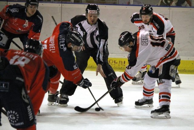 Photo hockey match Angers  - Bordeaux le 09/01/2016