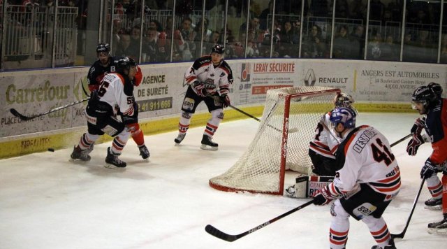 Photo hockey match Angers  - Bordeaux le 09/01/2016
