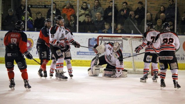 Photo hockey match Angers  - Bordeaux le 09/01/2016