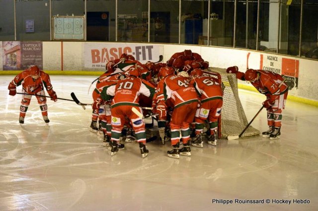 Photo hockey match Courbevoie  - La Roche-sur-Yon le 10/01/2016