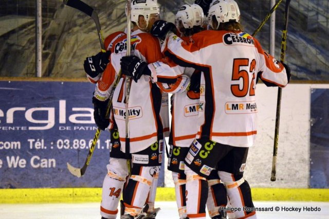 Photo hockey match Courbevoie  - La Roche-sur-Yon le 10/01/2016