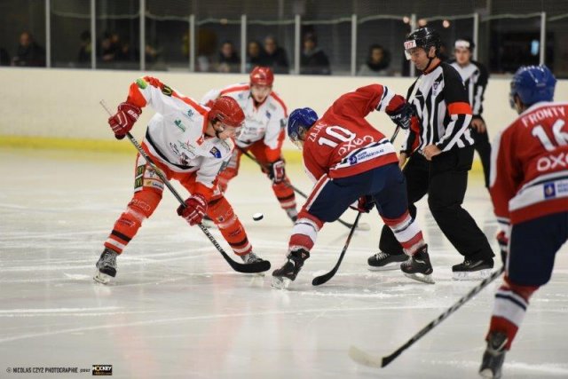 Photo hockey match Wasquehal Lille - Amnéville le 09/01/2016