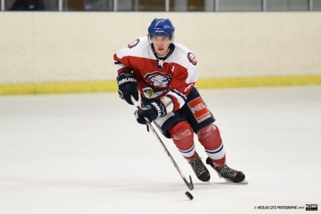 Photo hockey match Wasquehal Lille - Amnéville le 09/01/2016