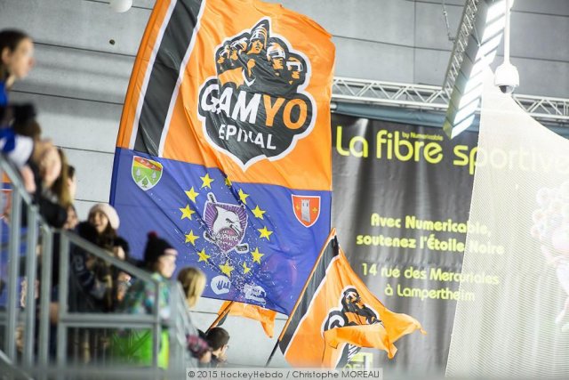 Photo hockey match Strasbourg  - Epinal  le 08/01/2016