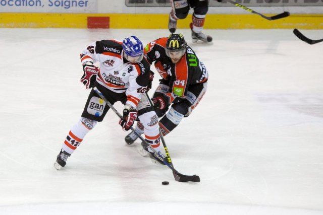 Photo hockey match Amiens  - Bordeaux le 15/01/2016