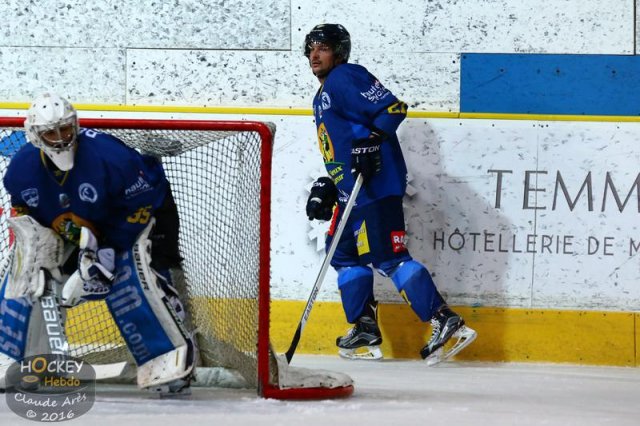 Photo hockey match Chamonix  - Briançon  le 16/01/2016