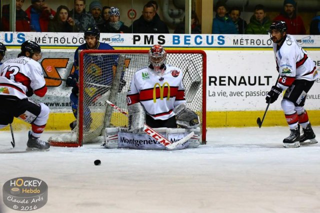 Photo hockey match Chamonix  - Briançon  le 16/01/2016