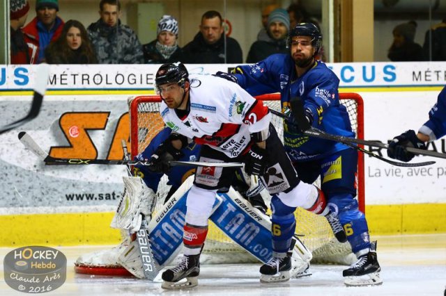 Photo hockey match Chamonix  - Briançon  le 16/01/2016