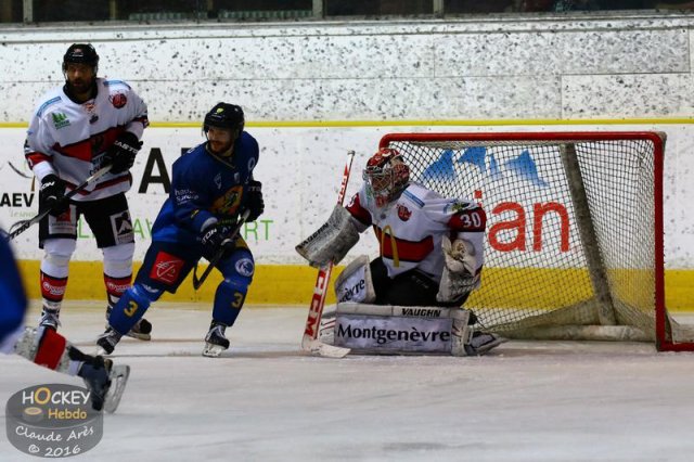 Photo hockey match Chamonix  - Briançon  le 16/01/2016
