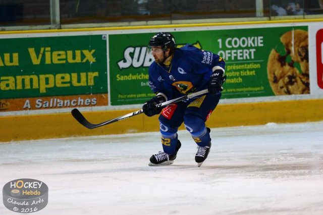 Photo hockey match Chamonix  - Briançon  le 16/01/2016