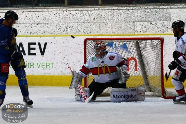 Photo hockey match Chamonix  - Briançon  le 16/01/2016