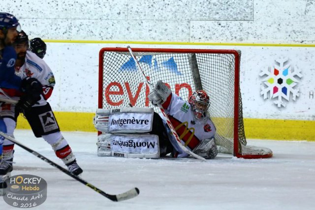 Photo hockey match Chamonix  - Briançon  le 16/01/2016