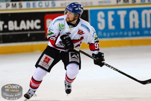 Photo hockey match Chamonix  - Briançon  le 16/01/2016