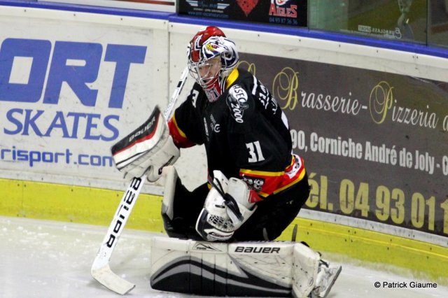 Photo hockey match Nice - Caen  le 16/01/2016