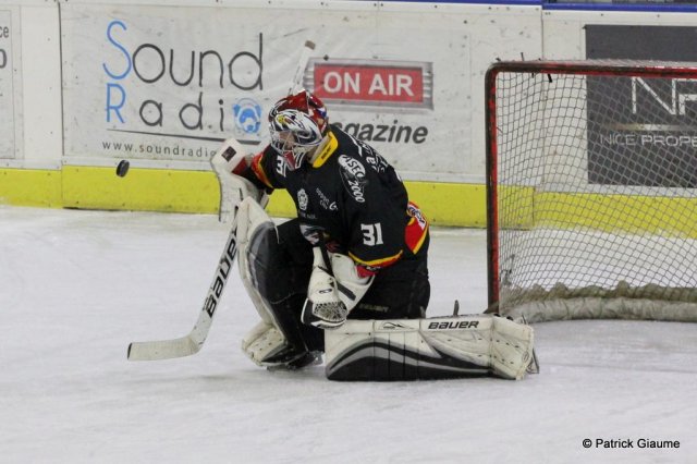 Photo hockey match Nice - Caen  le 16/01/2016