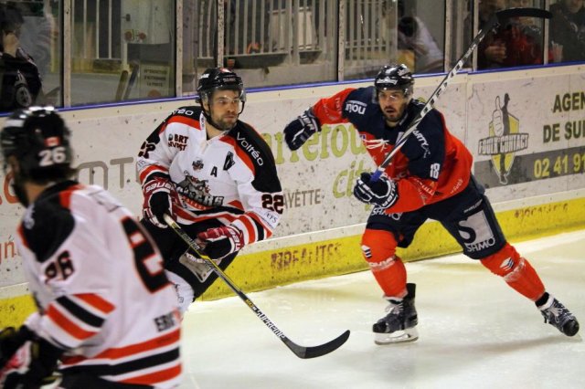 Photo hockey match Angers  - Lyon le 16/01/2016