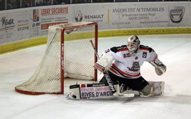 Photo hockey match Angers  - Lyon le 16/01/2016
