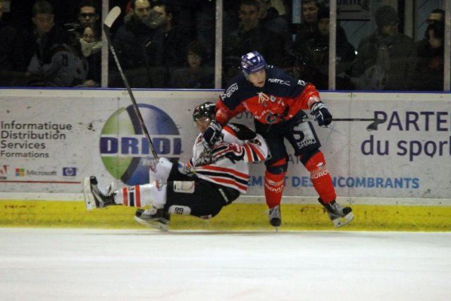 Photo hockey match Angers  - Lyon le 16/01/2016