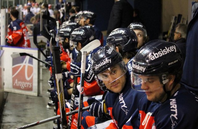 Photo hockey match Angers  - Lyon le 16/01/2016