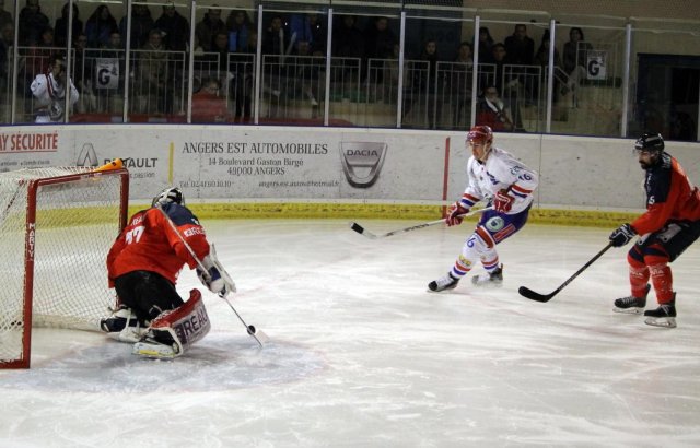 Photo hockey match Angers  - Lyon le 16/01/2016