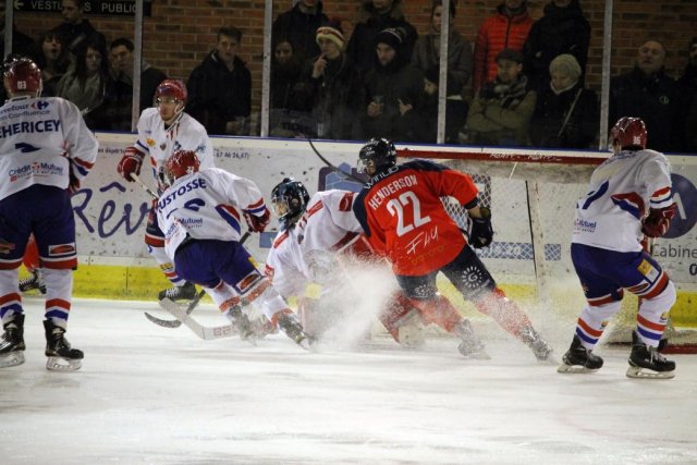 Photo hockey match Angers  - Lyon le 16/01/2016