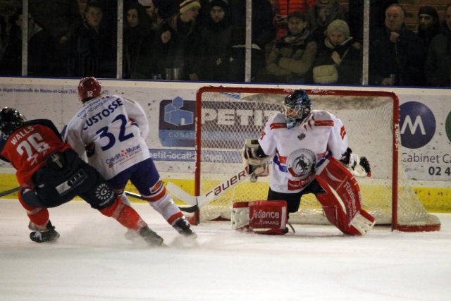 Photo hockey match Angers  - Lyon le 16/01/2016