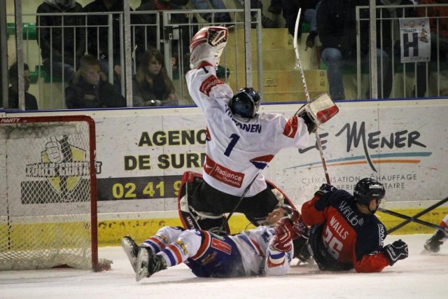 Photo hockey match Angers  - Lyon le 16/01/2016