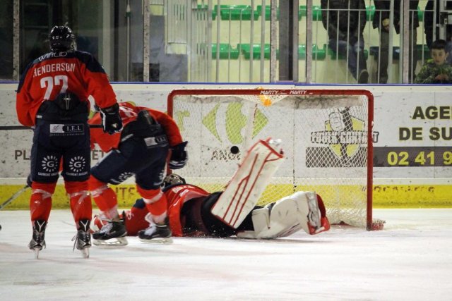 Photo hockey match Angers  - Lyon le 16/01/2016