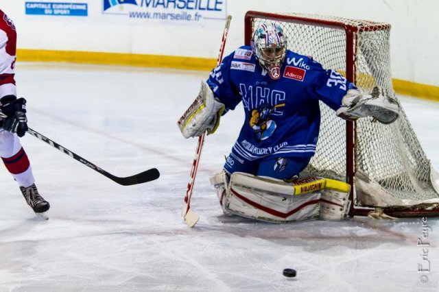 Photo hockey match Marseille - Wasquehal Lille le 16/01/2016