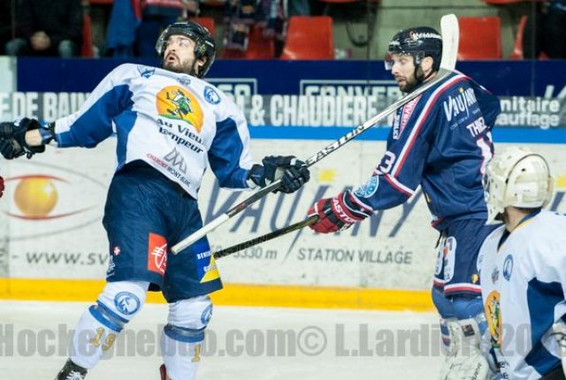 Photo hockey match Grenoble  - Chamonix  le 19/01/2016