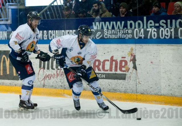 Photo hockey match Grenoble  - Chamonix  le 19/01/2016