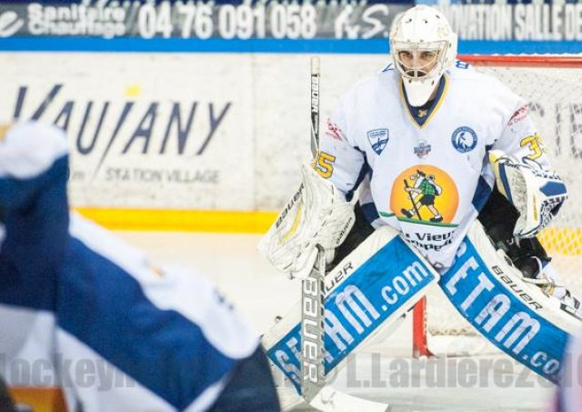 Photo hockey match Grenoble  - Chamonix  le 19/01/2016