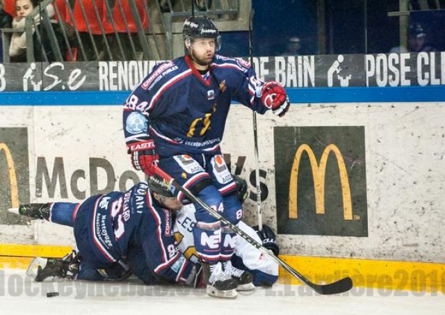 Photo hockey match Grenoble  - Chamonix  le 19/01/2016