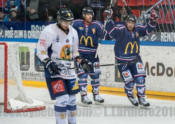 Grenoble  4 - 7 Chamonix 