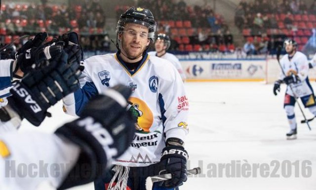 Photo hockey match Grenoble  - Chamonix  le 19/01/2016