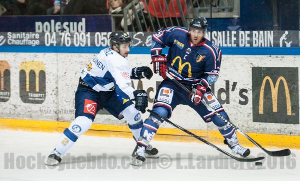Grenoble  4 - 7 Chamonix 