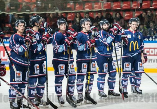 Photo hockey match Grenoble  - Chamonix  le 19/01/2016