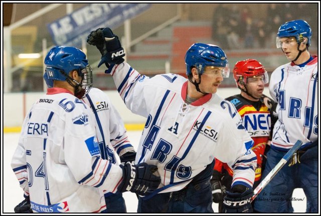 Photo hockey match Meudon - Paris (FV) le 17/01/2016