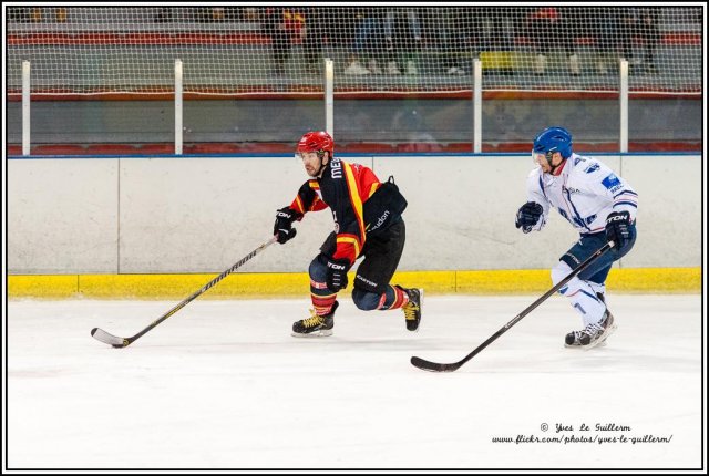 Photo hockey match Meudon - Paris (FV) le 17/01/2016