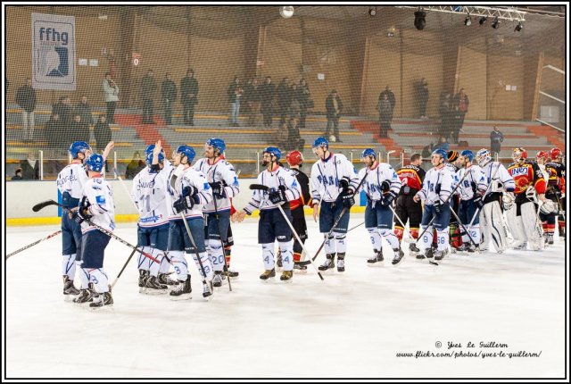 Photo hockey match Meudon - Paris (FV) le 17/01/2016