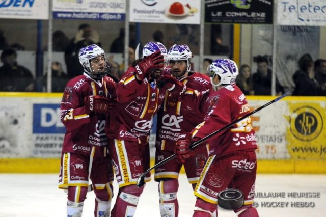 Photo hockey match Dijon  - Briançon  le 23/01/2016