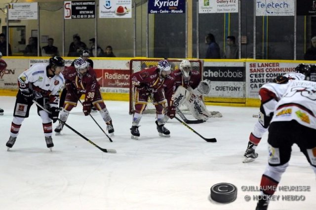 Photo hockey match Dijon  - Briançon  le 23/01/2016