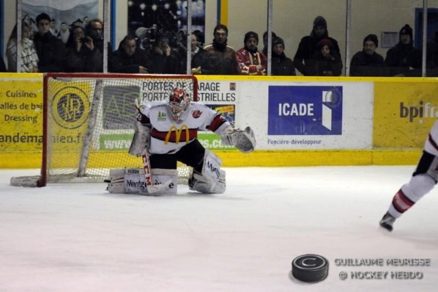 Photo hockey match Dijon  - Briançon  le 23/01/2016