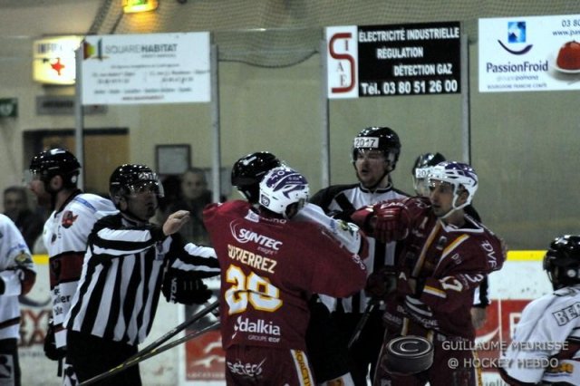 Photo hockey match Dijon  - Briançon  le 23/01/2016