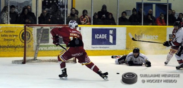 Photo hockey match Dijon  - Briançon  le 23/01/2016