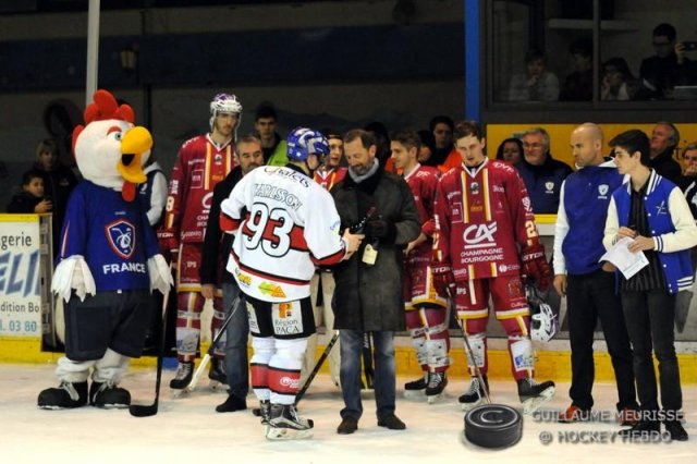 Photo hockey match Dijon  - Briançon  le 23/01/2016