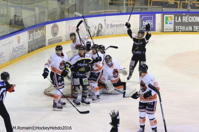 Photo hockey match Rouen - Epinal  le 24/01/2016